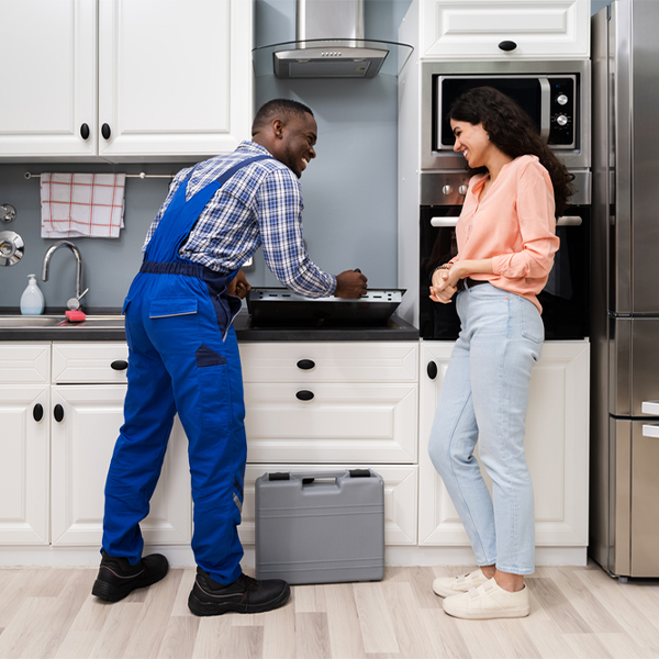 what kind of warranty do you offer on your cooktop repair services in Chesterfield County Virginia